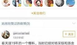 娱乐圈消息最新爆料